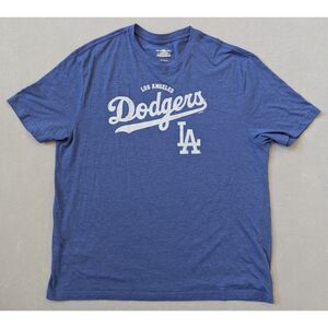 Men's Los Angeles Dodgers T-Shirt Blue Size 2XL